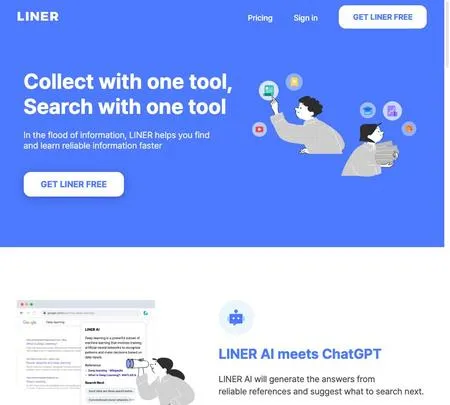 Liner Ai Tool Info Reviews Alternatives Sayhi Ai