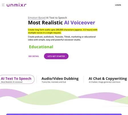 Unmixr AI Tool Info Reviews Alternatives Sayhi2 Ai