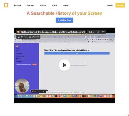 Screenshot of the site of Digital surface labs