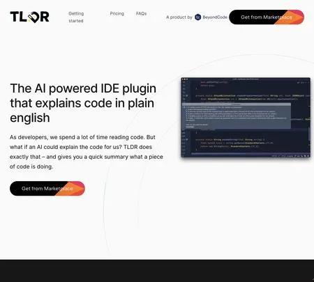 Screenshot of the site of Jetbrains IDE Plugin