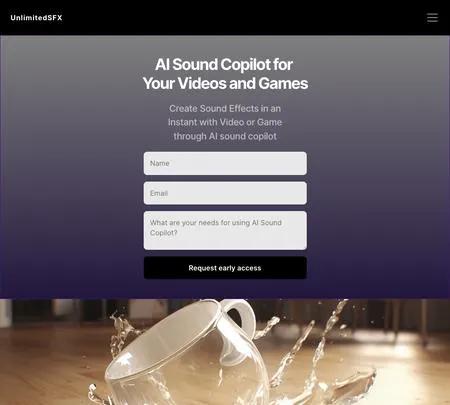 Screenshot of the site of Waanda