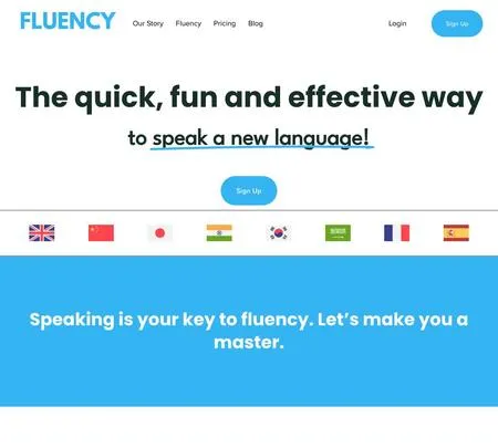 Fluency - Info Herramientas IA, Reseñas, Alternativas | sayhi2.ai